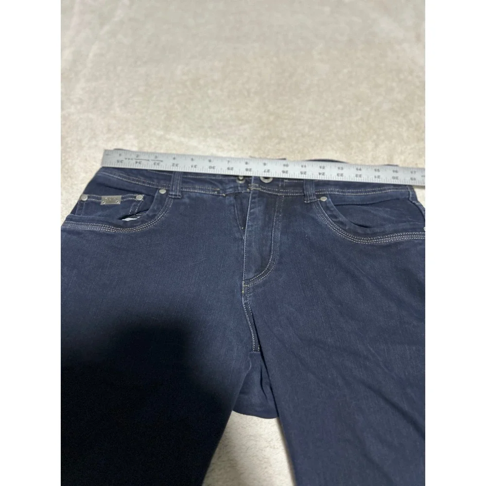 KUHL Disruptr Jeans Mens 34 27 Blue KUHLFLEX Stretch Performance  Hemmed Pics!